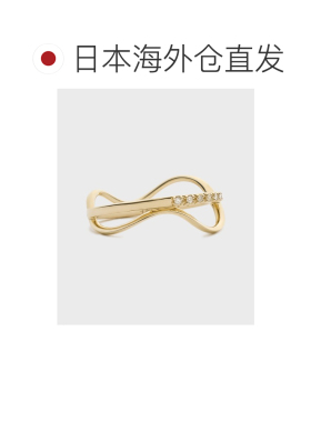 日本直邮NOJESS女士K10钻石戒指 30242111040