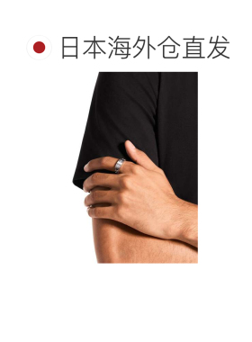 日本直邮EMPORIO ARMANI Emporio Armani 男士银饰戒指 EGS330504