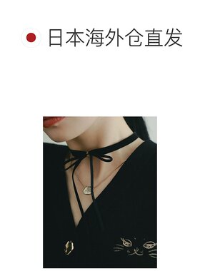 1h可退 日本直邮LAGUNAMOON 女士 LAGUNA CAT 黄铜项链 可调节长