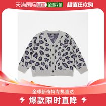 Japan Direct mail XLARGE KIDS Children BAO WEN Double layer jacquard cardio-knitted brand logo comfort no
