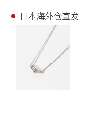 1h可退 日本直邮Sonny Label 女士 不对称双链不锈钢镀K18项链 LA