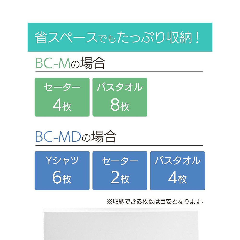 【日本直邮】爱丽思 BC深型收纳箱M尺寸W35xD45xH29.7cm 白/透明 - 图3