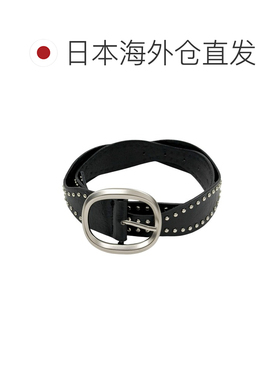 日本直邮WEGO 女士 波浪纹铆钉腰带 MO26AS07SG01【付后1h可退】