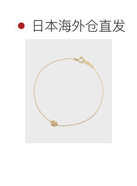 日本直邮NOJESS 女士K10钻石手链 0.03ct四叶草款 30244114010