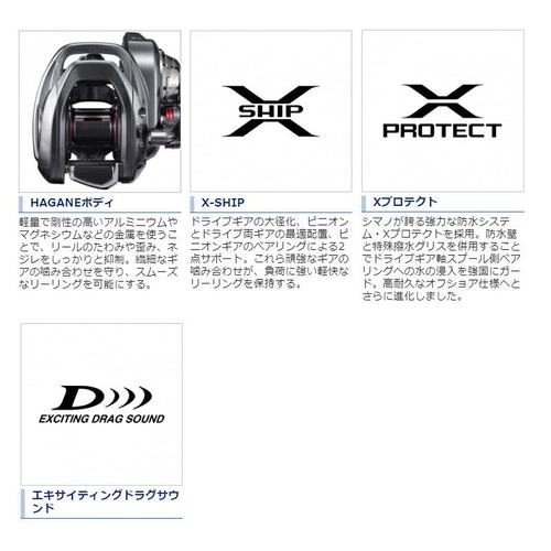 日本直邮Shimano 鱼饵绕线轮 Engetsu Engetsu 101HG 左 - 图2