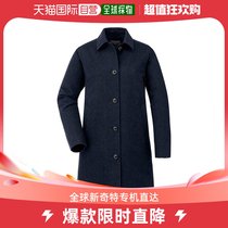 Day Tide running legs Montbell Montbelle Monbeau Lady wool coat Jane about pure color fur coat 2101106
