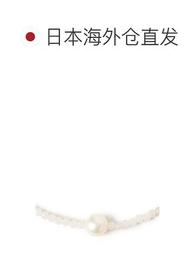 1h可退 日本直邮NINFA handmade 女士 珍珠玉石项链 925银  61423