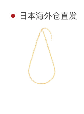 1h可退 日本直邮Ray BEAMS 女士 真鍮电镀混搭链条项链 光泽设计