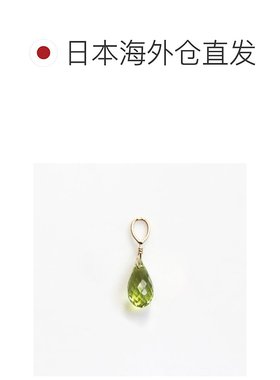 1h可退 日本直邮cui-cui K10黄金 天然橄榄石吊坠 782027