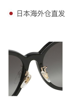 日本直邮Gucci 太阳镜眼镜女式 56 号灰色黑色亚洲版型GG0854SK 0