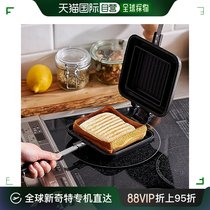 (Japan Direct Mail) Iris Ohyama Love Litho Yama Thermal sandwich pan 1 sheet with black NGH