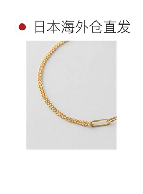 日本直邮Jouete 女士黄金镀层925银手链套装 网络限定 先行预约款
