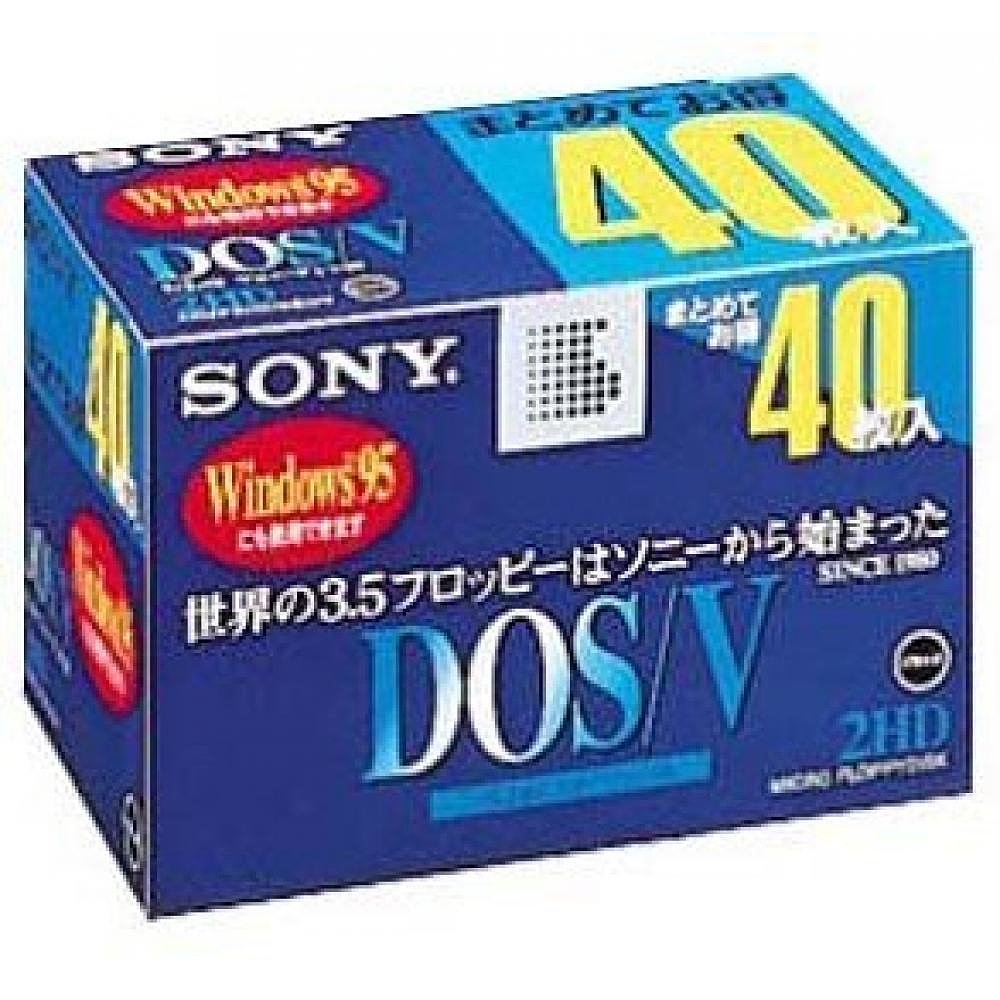 【日本直邮】索尼3.5英寸2HD软盘DOS/V兼容Windows 40张 - 图2