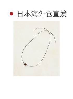 日本直邮BEARDSLEY 女士 木质坚果造型绳链项链 BEZ1061311A0021