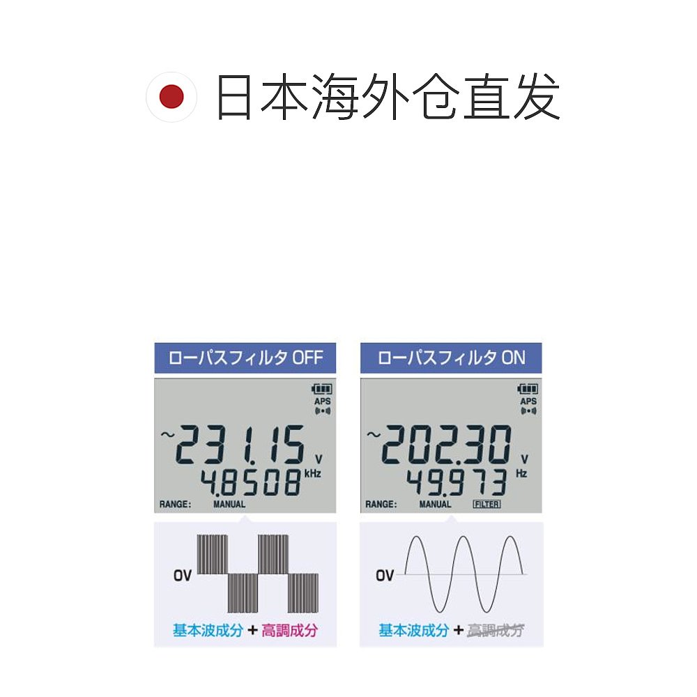 日本直邮日本直购HIOKI数字万用表 DT4256DT4256日置设计 - 图1