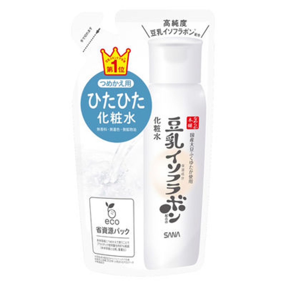 日本直邮莎娜豆乳化妆水替换装180mL