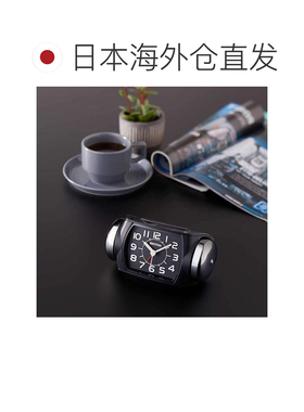 日本直邮Rhythm丽声 闹钟 大音量 付背灯连续秒针 8RA647SR02