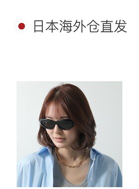 日本直邮BOTTEGA VENETA 女士太阳镜 BV1191S 椭圆形全框徽标眼镜