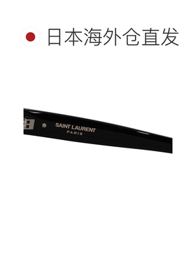 日本直邮SAINT LAURENT 男女通用亚洲版型防紫外线太阳镜 墨镜 黑