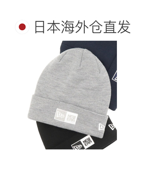 日本直邮NEW ERA 男女同款 经典翻折针织帽方框Lo【付后1h可退】