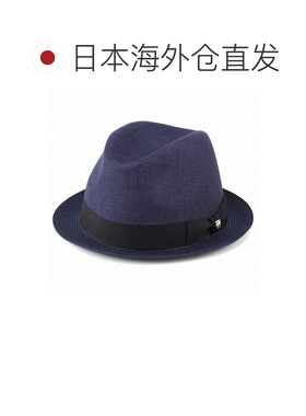 日本直邮DAKS 男士礼帽 夏季 麻 编织帽檐 藏青色
