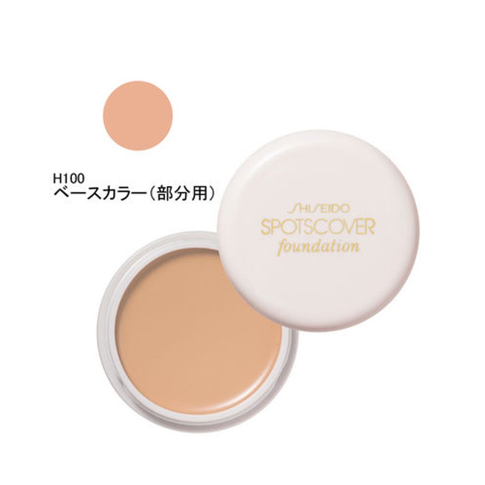 日本直邮资生堂遮瑕粉底粉底霜 H100 20g Shiseido-图0