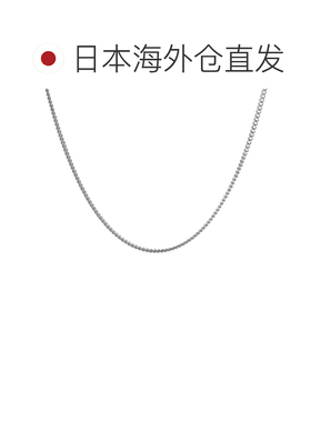 日本直邮TOMWOOD Curb Chain Slim 项链 17英寸 银色 男女通用 10