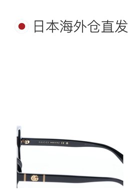 日本直邮GUCCI 太阳镜男女亚洲版型防紫外线太阳镜 GG0632SA-001