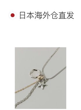 1h可退 日本直邮SMELLY 女士 多 charms 吊坠 项链 Y2K风格 混合