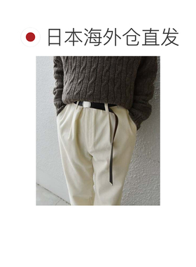 日本直邮SHIPS 霍尔文皮革 皮带扣腰带 棕色