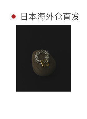 1h可退 日本直邮SMELLY so' 女士 点状链式戒指 925银镀金 SM2693