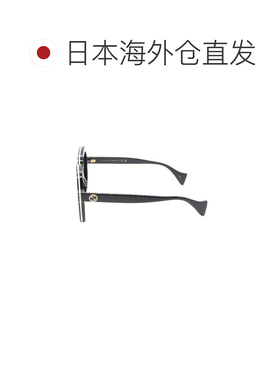 日本直邮中古Gucci古驰男S级99新sunglasses墨镜塑料其他黑色