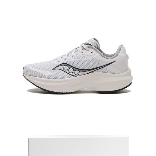日本直邮Saucony Axon 3 透气减震耐磨 低帮跑步鞋 男款 灰色索康 - 图3