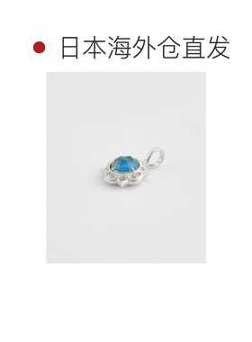 1h可退 日本直邮agete 阿卡朵 女士 银925镶嵌马赛克欧泊/绿石英