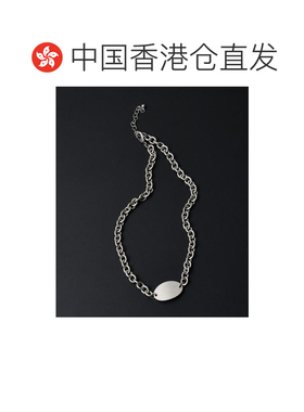 自营 WEGO 男士狗牌设计项圈 WE24SS07SG0009