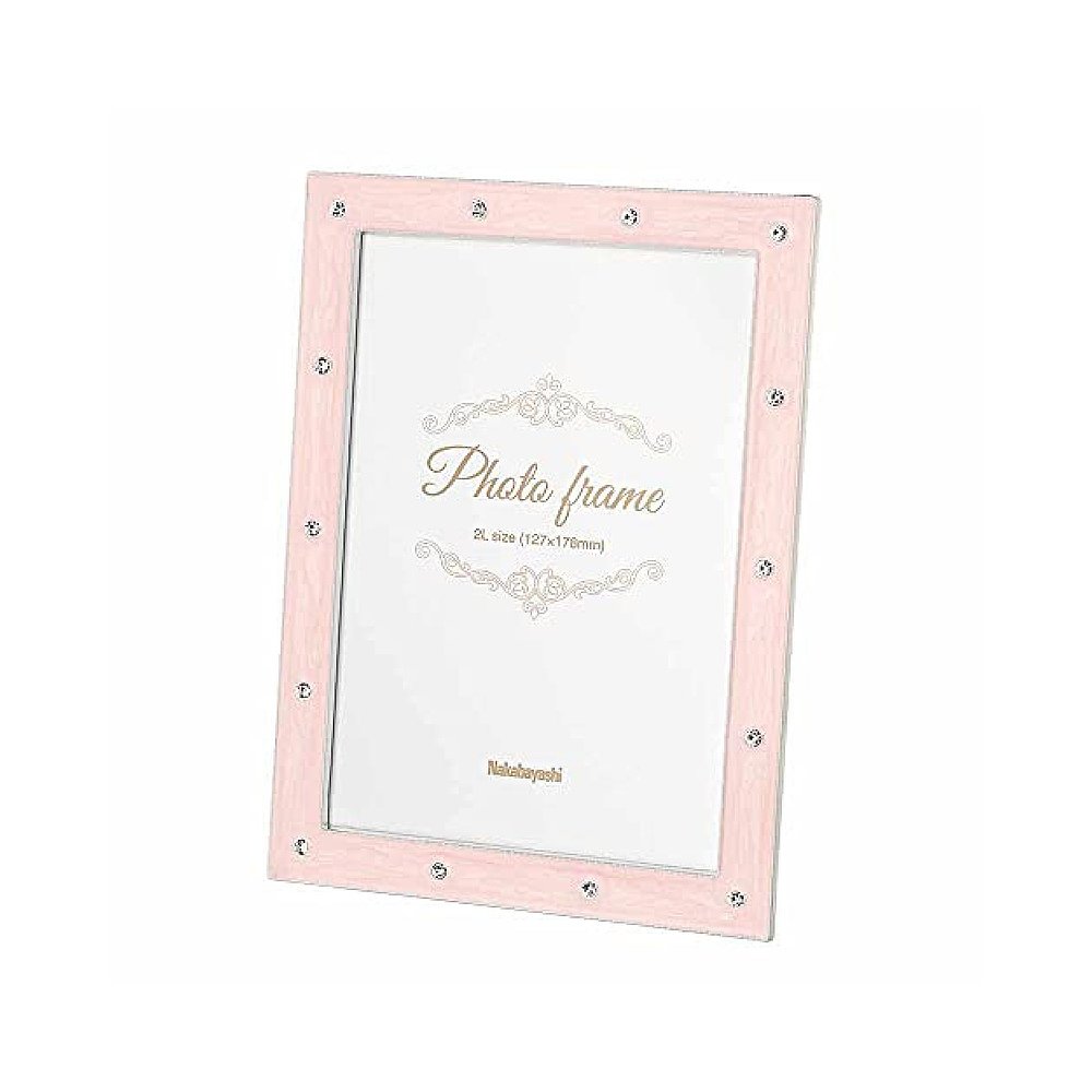 【日本直邮】Nakabayashi仲林装饰相片架 合金 单2L F-TA-108-2L- - 图0