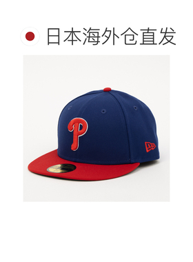 日本直邮NEW ERA 59FIFTY ACPERF 70469955 费城人蓝红拼色