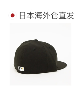 日本直邮NEW ERA MLB场上59FIFTY正品系列帽子 海盗队黑色遮阳帽