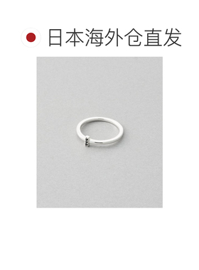 日本直邮Jouete 女士 简约三石锆石戒指 025241配饰婚戒