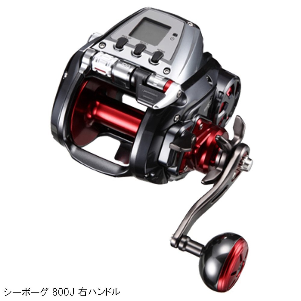 自营｜Daiwa 电动渔线轮 Seaborg 800J 右柄电动渔线轮达亿瓦 - 图2