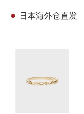 1h可退 日本直邮NOJESS 女士K5钻石小指戒指 30244111086