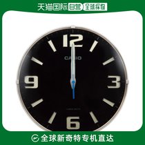 (JAPAN DIRECT MAIL) CASIO Kasio hanging bell radio wave black diameter 30 8cm IQ-1009J-1