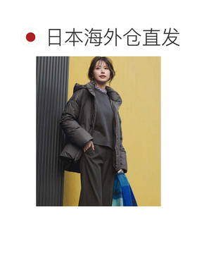 日本直邮23区 羊绒格纹披肩 蓝色系围巾