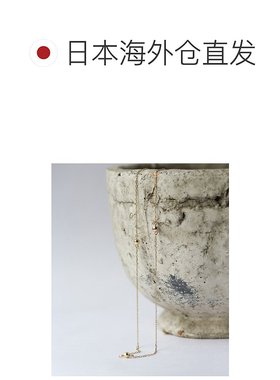1h可退 日本直邮cui-cui 女士K10金光感镜面球项链 783633009