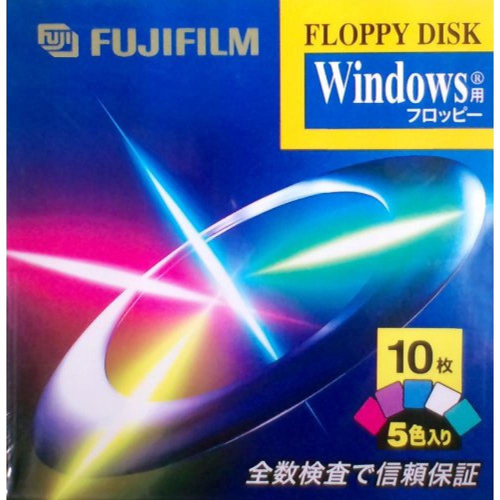 【日本直邮】FUJIFILM富士软盘胶卷Windows专用数据软盘10张 - 图2