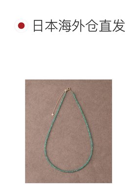 1h可退 日本直邮ete bijoux 女士 K10YG 黄金 耳线 内之旅系列 绿