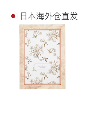 日本直邮LADONNA 相框 AVANTI SF13-P-BG 古董明信片尺寸米色