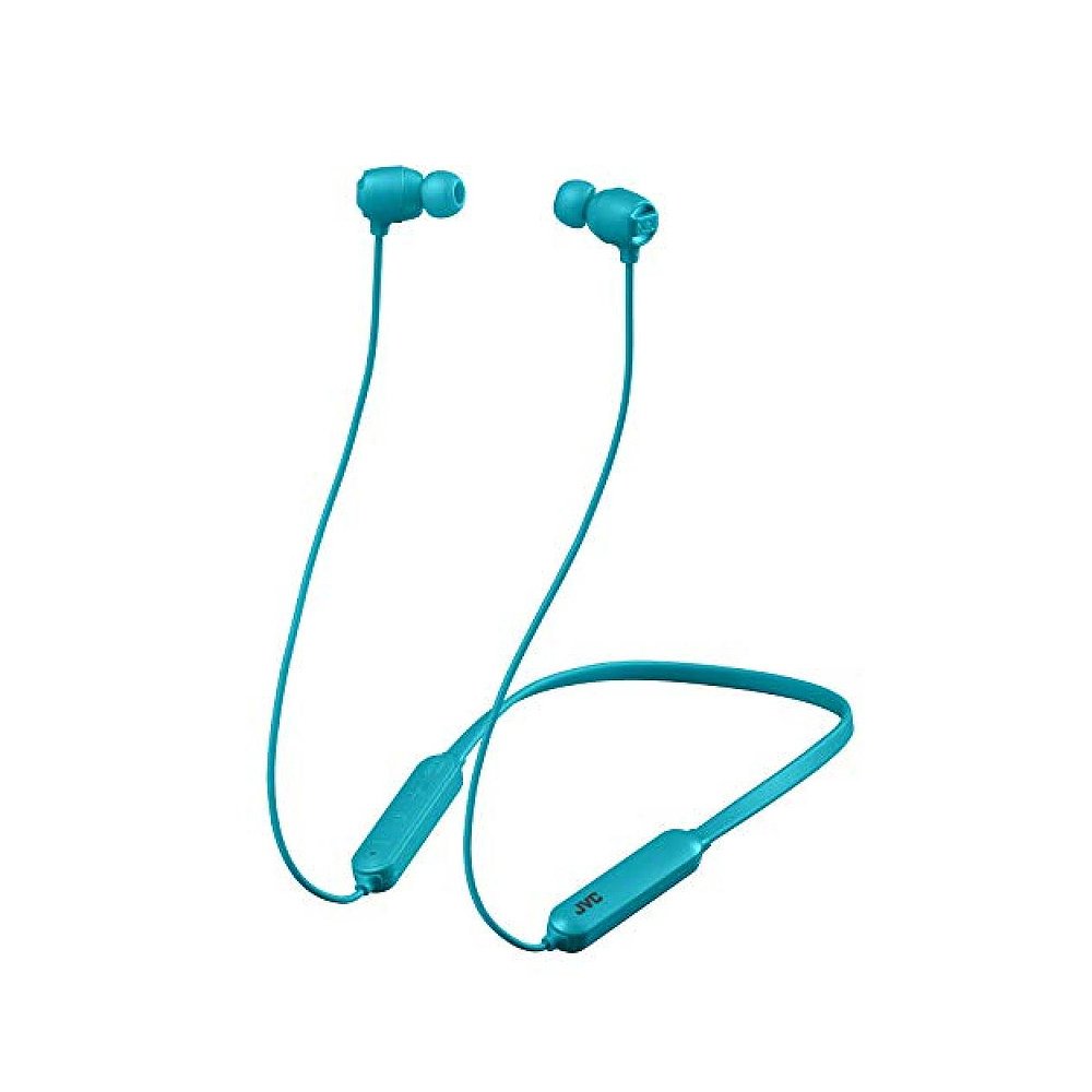 天猫国际日本直购日本直邮杰伟世JVC XX系列颈挂式蓝牙耳机 重低音防水防尘 蓝绿色0