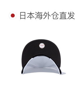 日本直邮New Era 9FIFTY 洛杉矶道奇队白色 x 黑色黑色遮阳帽 145