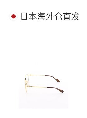日本直邮中古Gucci古驰女A级95新sunglasses墨镜镀金金属其他金色